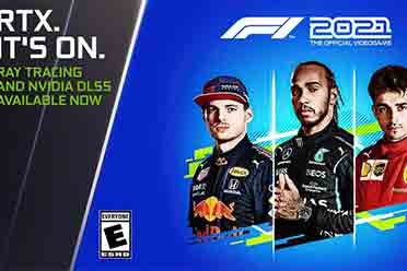 《F1 2021》在DLSS加成下4K最高有65%性能提升！